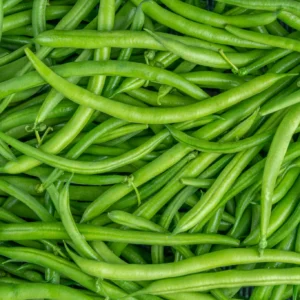 Close-up of fresh green beans